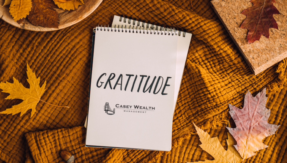 Casey Wealth Management Gratitude November 2023